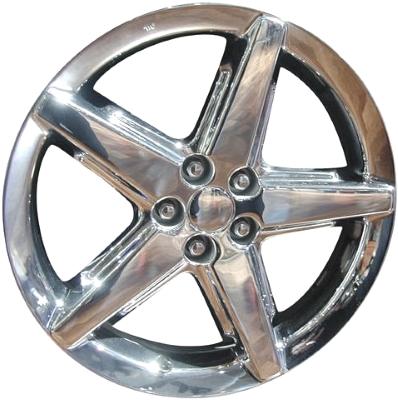 Chrysler PT Cruiser 2005 chrome 17x7 aluminum wheels or rims. Hollander part number ALY2251HH, OEM part number Not Yet Known.