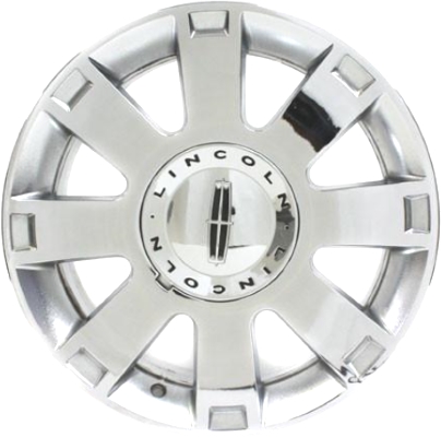 Lincoln Mark LT 2006-2008, Navigator 2003-2006 chrome 18x8 aluminum wheels or rims. Hollander part number 3520, OEM part number 2L7Z1007AB.