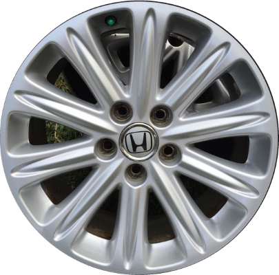 Honda Odyssey 2005-2010 powder coat silver 17x7 aluminum wheels or rims. Hollander part number ALY63887, OEM part number 42700SHJL61, 42700SHJA61, 42700SHJA72.