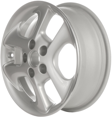 Lexus ES300 2000-2001 powder coat silver 16x6 aluminum wheels or rims. Hollander part number ALY74154U20, OEM part number 4261133230.