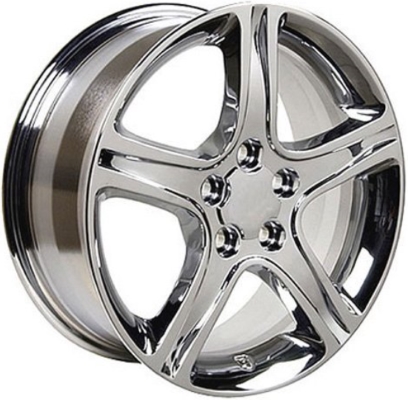 Lexus IS300 2001-2005 chrome 17x7 aluminum wheels or rims. Hollander part number ALY74157U85, OEM part number Not Yet Known.