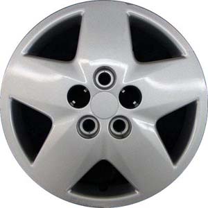 Dodge Neon 2003-2005, Plastic 5 Spoke, Single Hubcap or Wheel Cover For 14 Inch Steel Wheels. Hollander Part Number H8011.