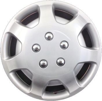 B863s 14 Inch Aftermarket Silver Hubcaps/Wheel Covers Set
